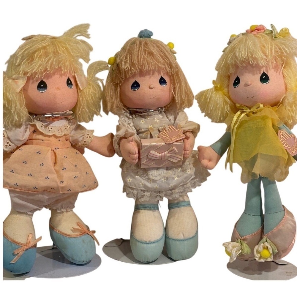 Precious Moments Dolls of the Month Daisy Jodi Sweet Sixteen Collection Lot of 3